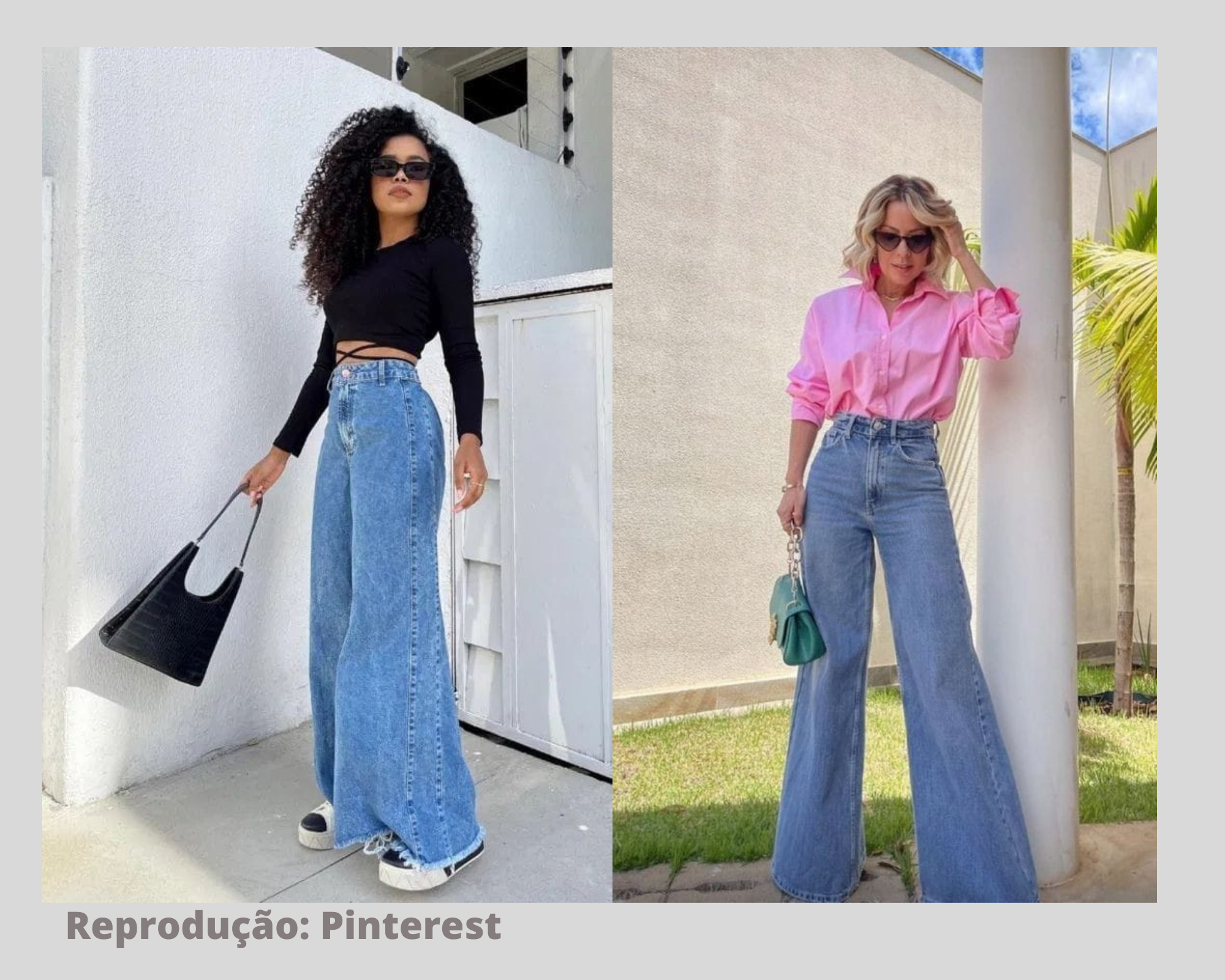 Foto: Para usar calça jeans no verão, a dica é escolher os modelos